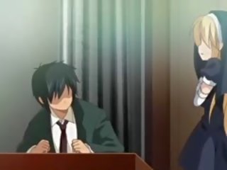 Hooters escola, ação, romance anime clipe com sem censura