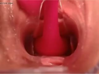 Ohmibod Creamy Cum Speculum Deep Inside Cervix: HD adult video ba