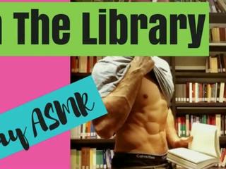 Asmr férfi - -ban a könyvtár (asmr szerep játék)