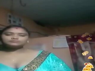 Tamil indisch bbw blauw silky blouse wonen, porno 02