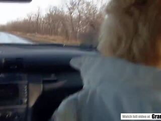Picking up a Slutty Granny for some Fun, adult clip cd